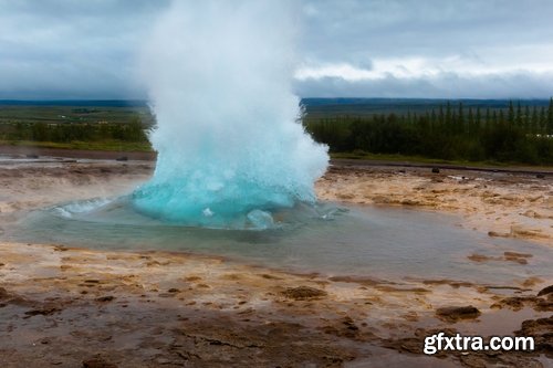 Collection of different geysers 25 UHQ Jpeg