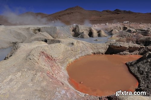 Collection of different geysers 25 UHQ Jpeg