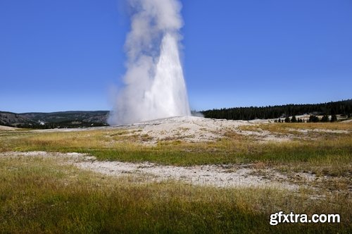 Collection of different geysers 25 UHQ Jpeg