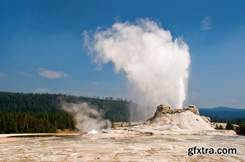 Collection of different geysers 25 UHQ Jpeg