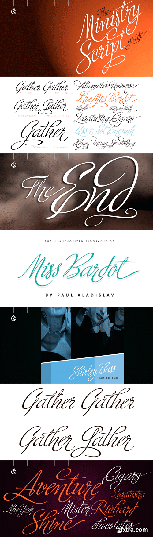 Ministry Script Font for $99