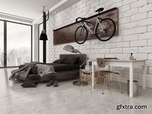 Stock Photos - Interior Design 9, 25xJPG