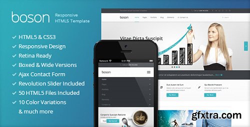 ThemeForest - Boson - Responsive Multi-Purpose HTML5 Template - FULL