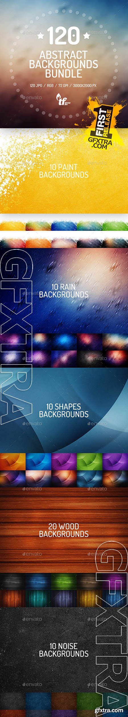 120  Abstract Backgrounds Bundle - GraphicRiver  9154361