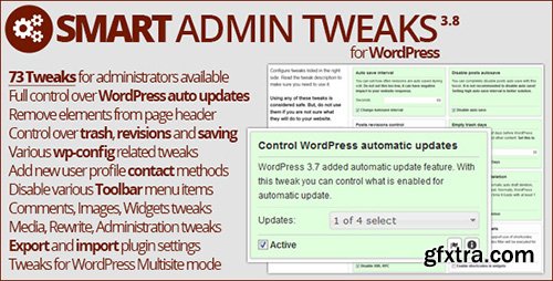 CodeCanyon - Smart Admin Tweaks v3.0