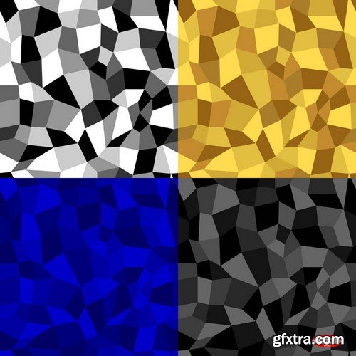 Stock Vectors - Abstract Geometric Backgrounds, 25xEPS