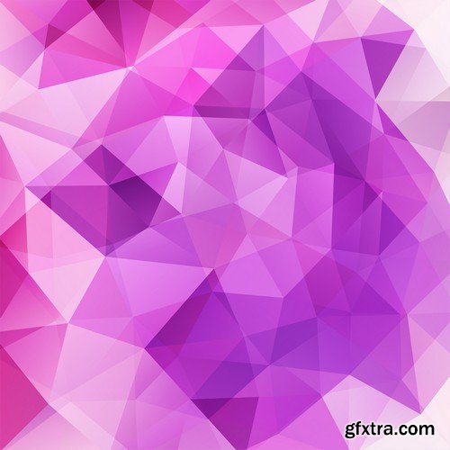 Stock Vectors - Abstract Geometric Backgrounds, 25xEPS