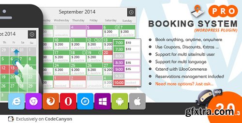 CodeCanyon - Booking System PRO v2.0.3 (WordPress Plugin)