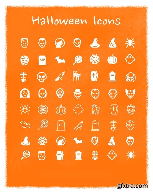 EPS, PNG & SVG Halloween Icons 2014