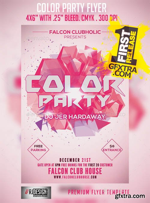 Color Party Flyer - GraphicRiver 9161213