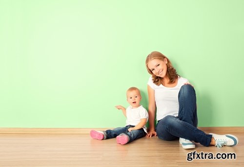 Happy family bought a new house Stock inages - 25 HQ Jpg