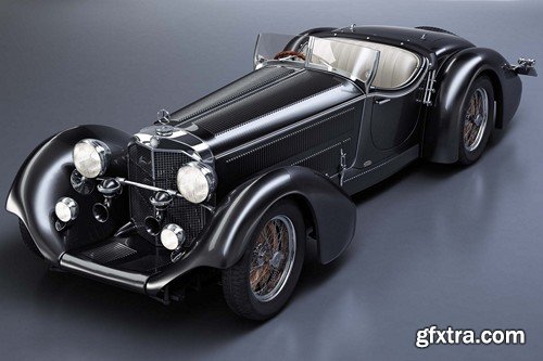 Mercedes-Benz SS Roadster - 3D model