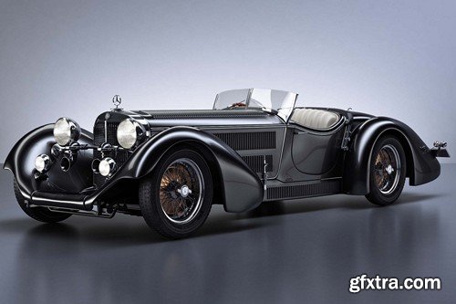 Mercedes-Benz SS Roadster - 3D model