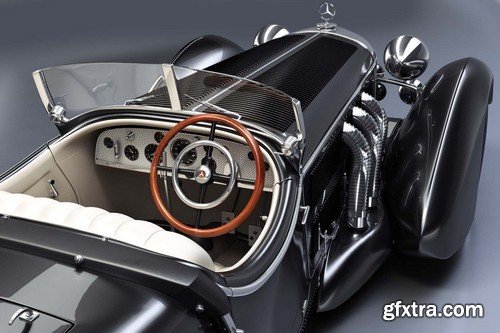 Mercedes-Benz SS Roadster - 3D model