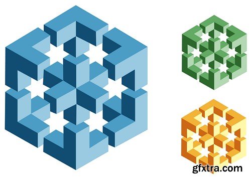 Vector Optical Illusions - 15x EPS