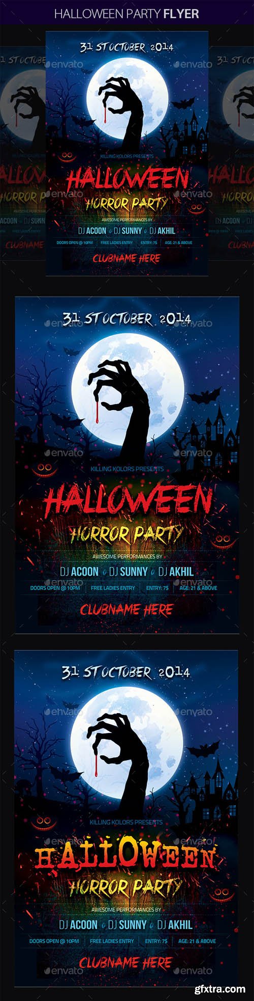 GraphicRiver - Halloween Party 8956697