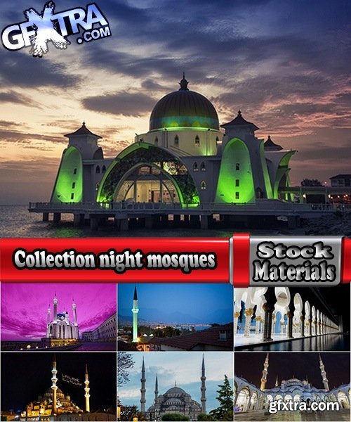 Collection night mosques 25 UHQ Jpeg