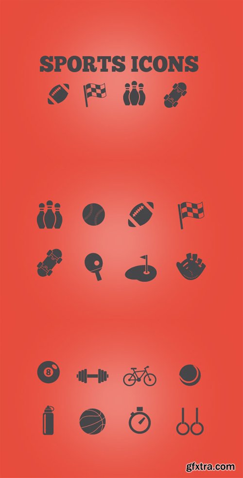 Vector Sport Icons Set