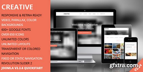 ThemeForest - TD Creative v1.9.4 - Responsive Joomla Template