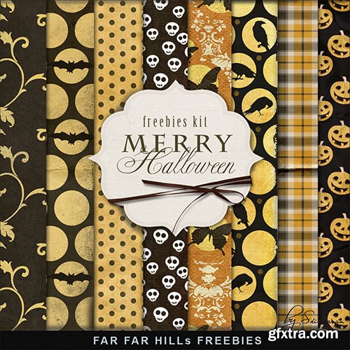 Textures - Merry Halloween Papers 2014