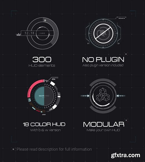 Videohive Quantum HUD Infographic 8678174