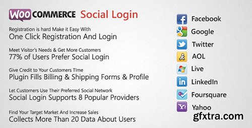 CodeCanyon - WooCommerce Social Login and Checkout v1.0.5