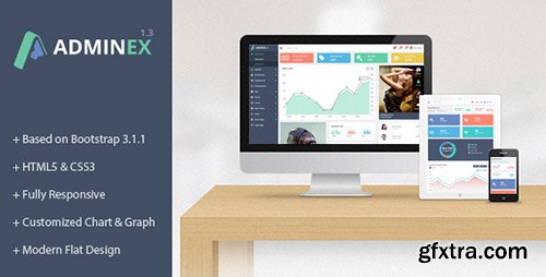 ThemeForest - AdminEx v1.2 - Bootstrap 3 Responsive Admin Template - FULL