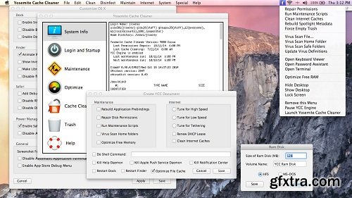 Yosemite Cache Cleaner 9.0 (Mac OS X)