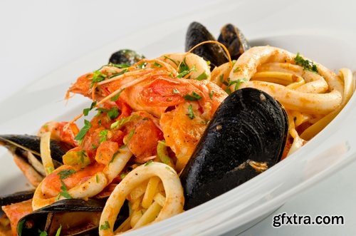 Collection of seafood dishes 25 UHQ Jpeg