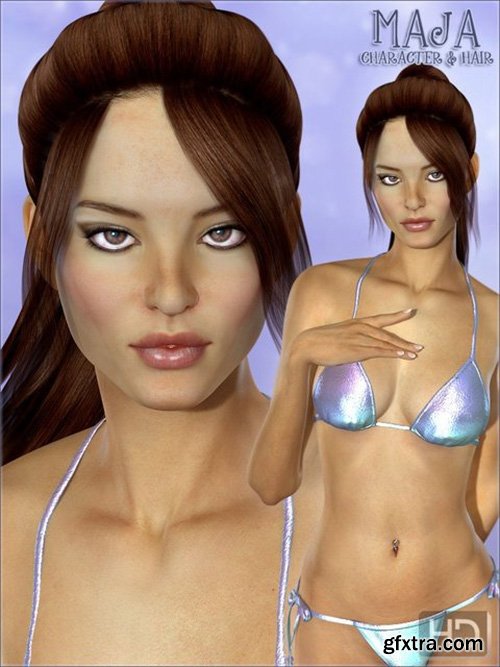 Valea Maja Character and Hair for Genesis 2 Female