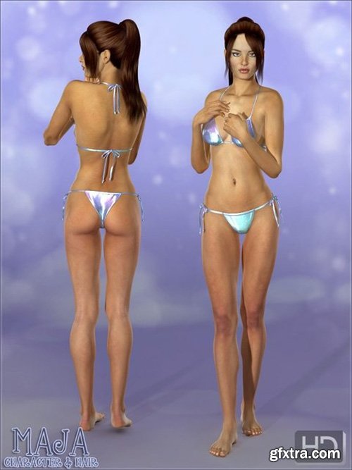 Valea Maja Character and Hair for Genesis 2 Female