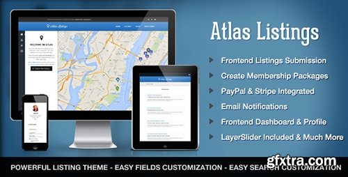 ThemeForest - Atlas v2.1.0 - Directory & Listings Premium WordPress Theme