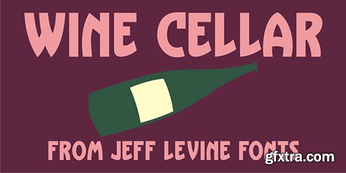 Wine Cellar JNL Font - 1 Font 25$