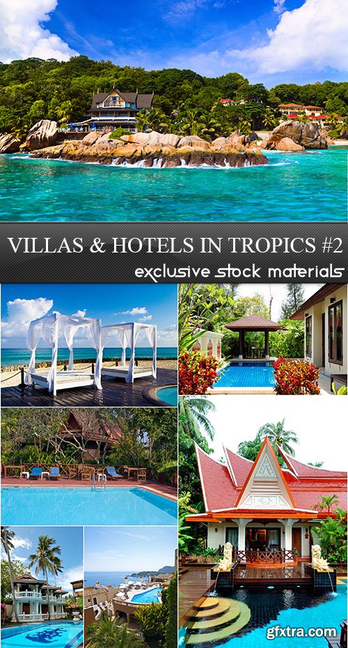 Villas and Hotels in the Tropics #2, 15xUHQ JPEG