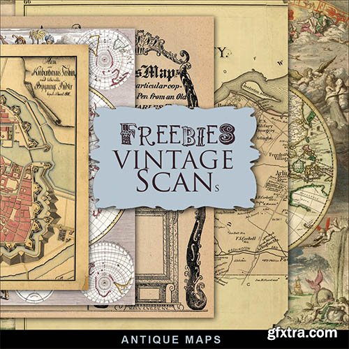 Textures - Antique Map 2014 Vol.19