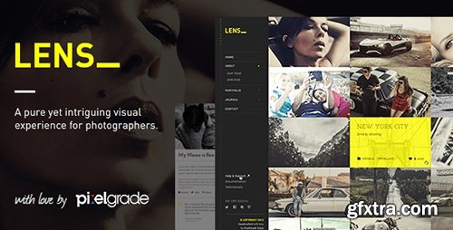 ThemeForest - LENS v1.9.5 - An Enjoyable Photography WordPress Theme