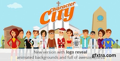 Videohive Character City V2 : Explainer/Animation Video ToolKit 9219952