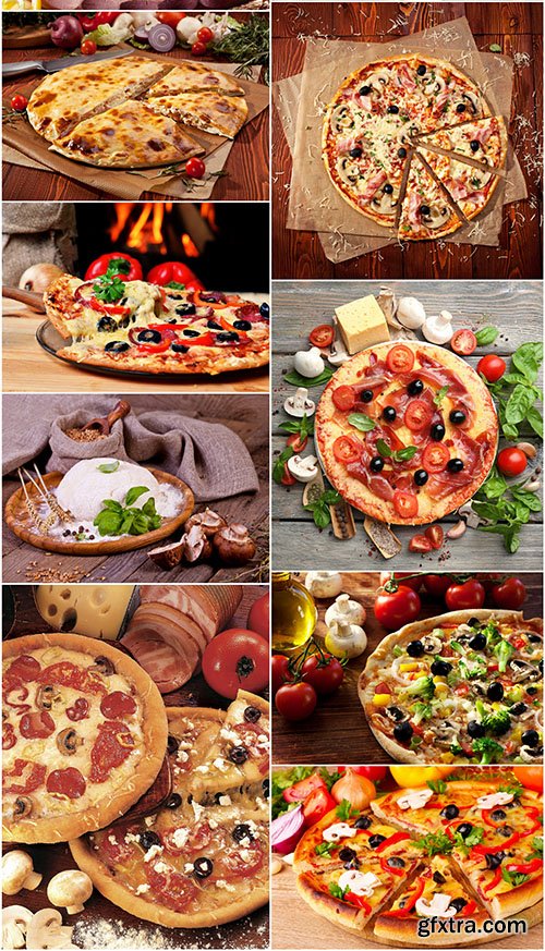 Tasty Pizza Collection, 10xUHQ JPEG