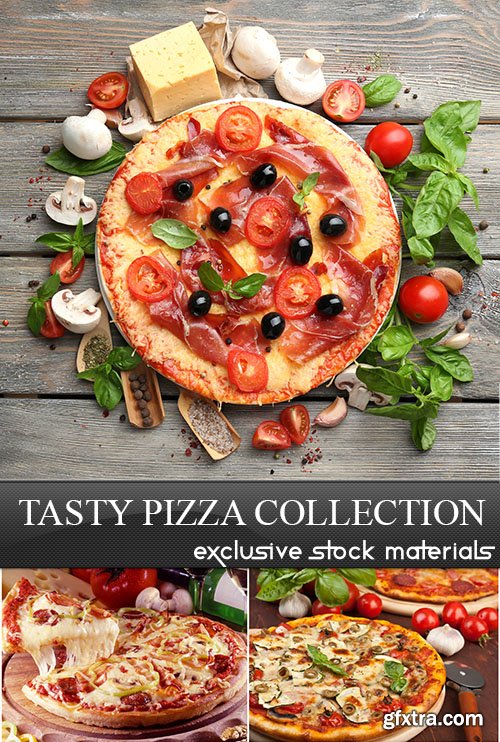 Tasty Pizza Collection, 10xUHQ JPEG