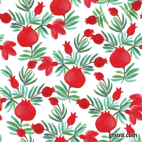 Pomegranate Vectors 25xEPS