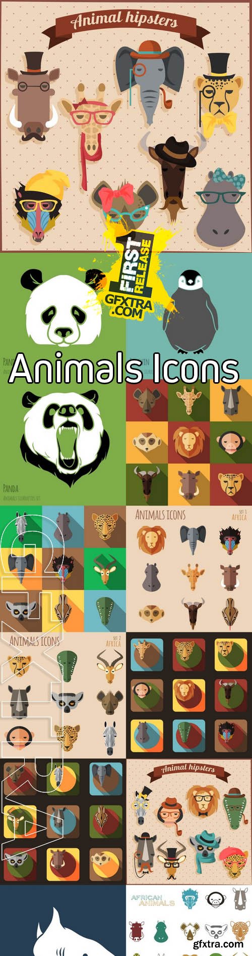 Vector - Animals Icons