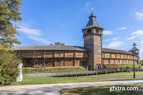 Collection of historic buildings 25 UHQ Jpeg