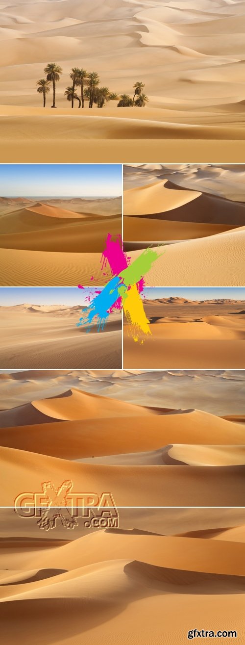 Stock Photo - Sand Dunes in Dessert