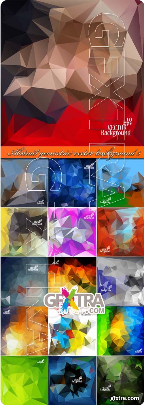 Abstract geometric vector background 5