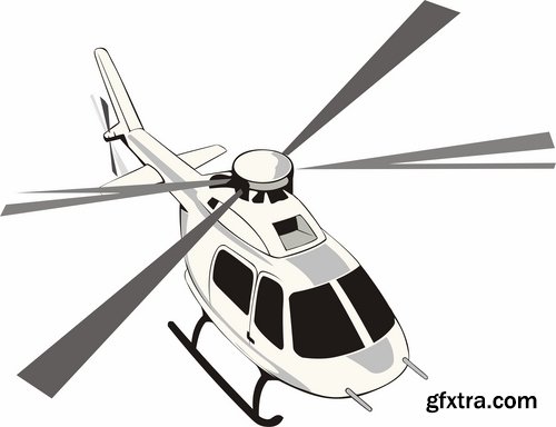 Collection of different helicopters 25 Eps