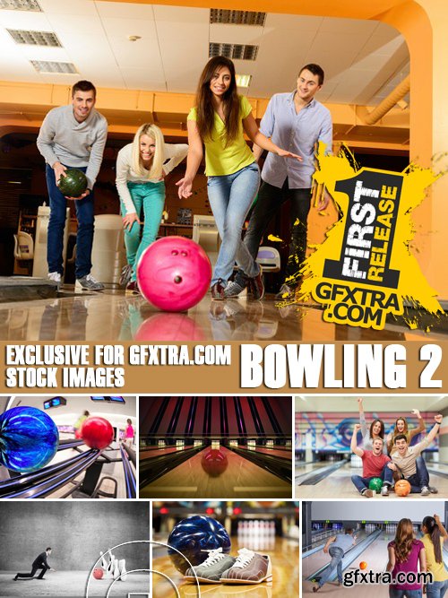 Stock Photos - Bowling 2, 25xJPG