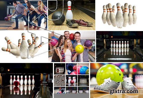 Stock Photos - Bowling 2, 25xJPG