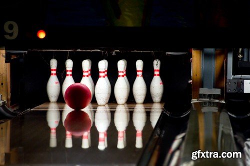 Stock Photos - Bowling 2, 25xJPG