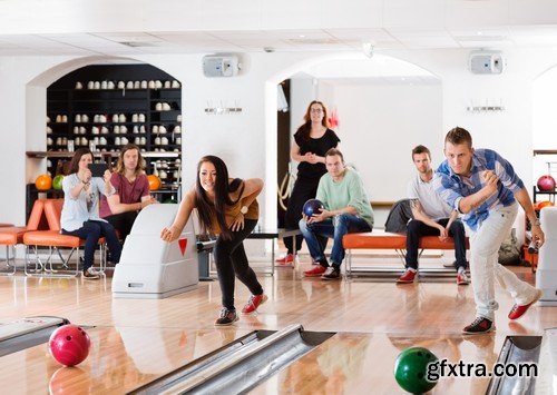 Stock Photos - Bowling 2, 25xJPG