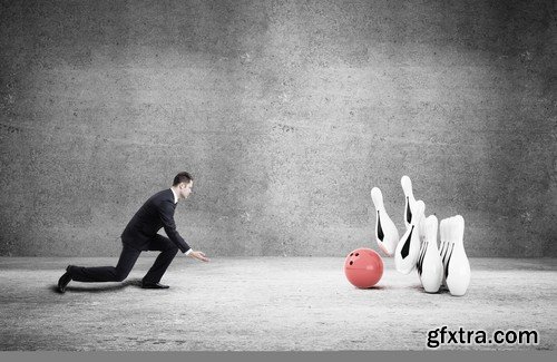 Stock Photos - Bowling 2, 25xJPG